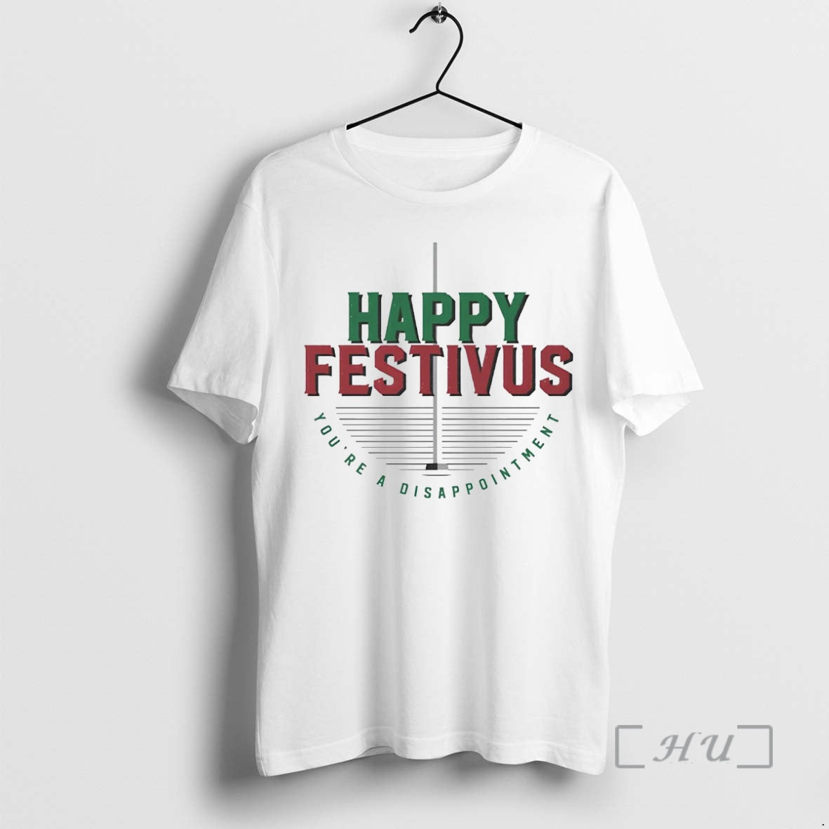 Trending Happy Festivus Youre A Disappointment Christmas Shirt Hoodie Sweatshirt | PurePodTees.com