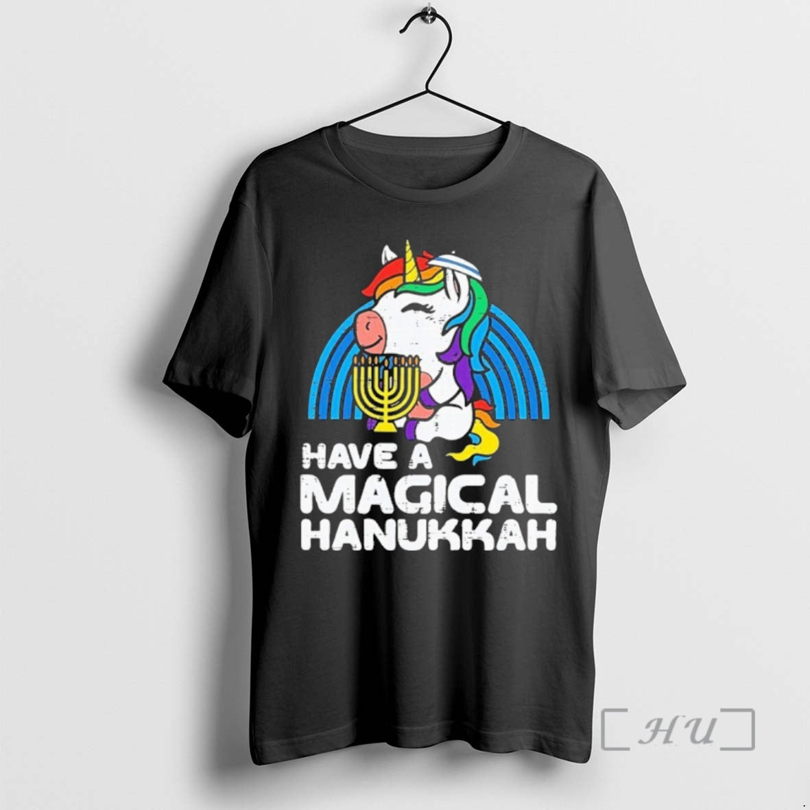 Trending Have Magical Hanukkah Unicorn Chanukah Shirt Hoodie Sweatshirt | PurePodTees.com