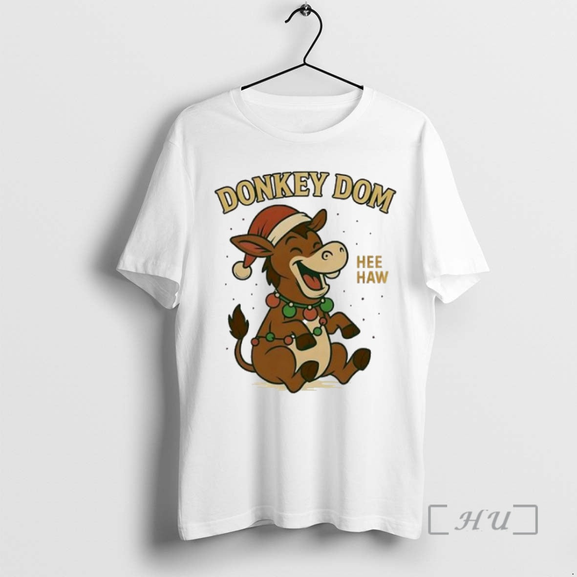 Trending Haw The Donkey Dom Funny Christmas Shirt Hoodie Sweatshirt | PurePodTees.com
