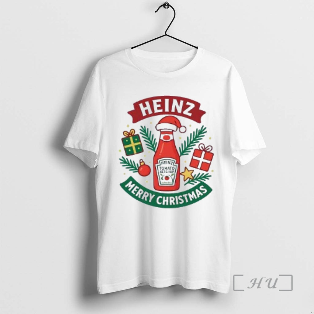 Trending Heinz Tomato Ketchup Merry Christmas Shirt Hoodie Sweatshirt | PurePodTees.com