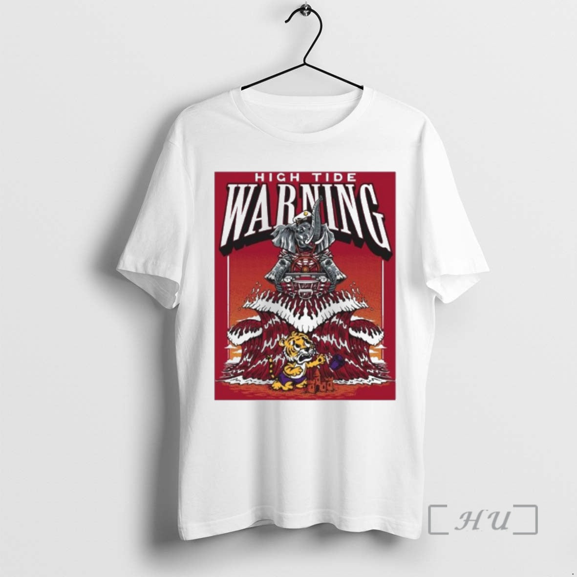 Trending High Tide Warning Alabama Beat Lsu Shirt Hoodie Sweatshirt | PurePodTees.com