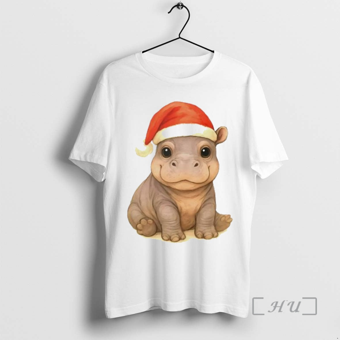 Trending Hippo Baby Christmas Personalized Ornaments White Shirt Hoodie Sweatshirt | PurePodTees.com