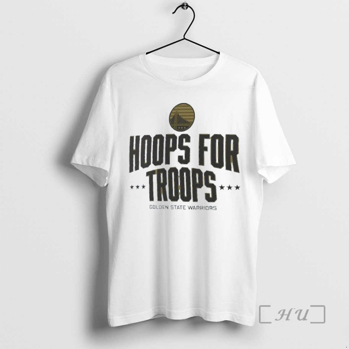 Trending Hoops For Troops Golden State Warriors Shirt Hoodie Sweatshirt | PurePodTees.com