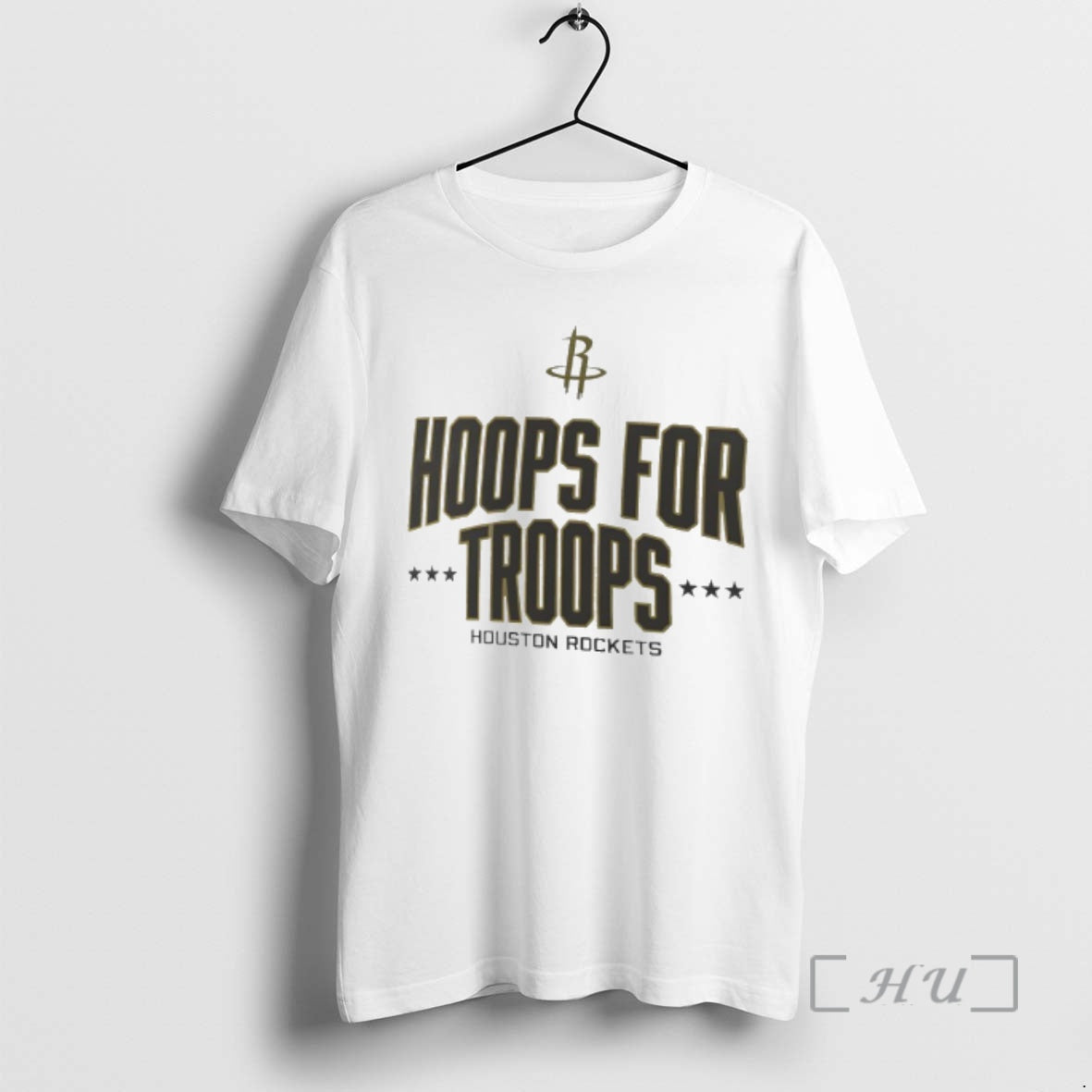 Trending Houston Rockets Hoops For Troops Shirt Hoodie Sweatshirt | PurePodTees.com
