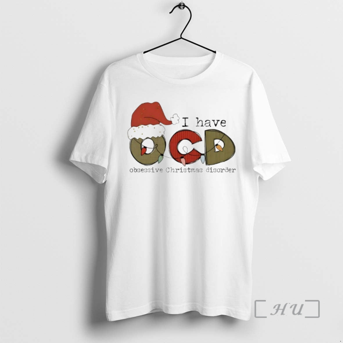 Trending I Have Ocd Obsessive Christmas Disorder Shirt Hoodie Sweatshirt | PurePodTees.com