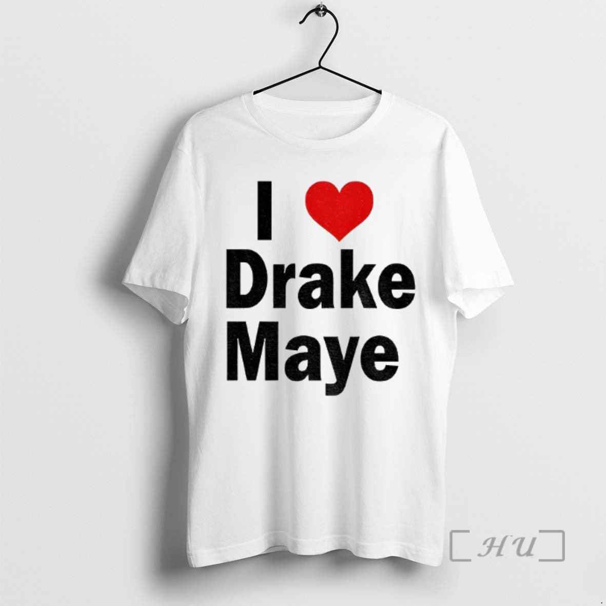 Trending I Love Drake Maye Red Heart Shirt Hoodie Sweatshirt | PurePodTees.com
