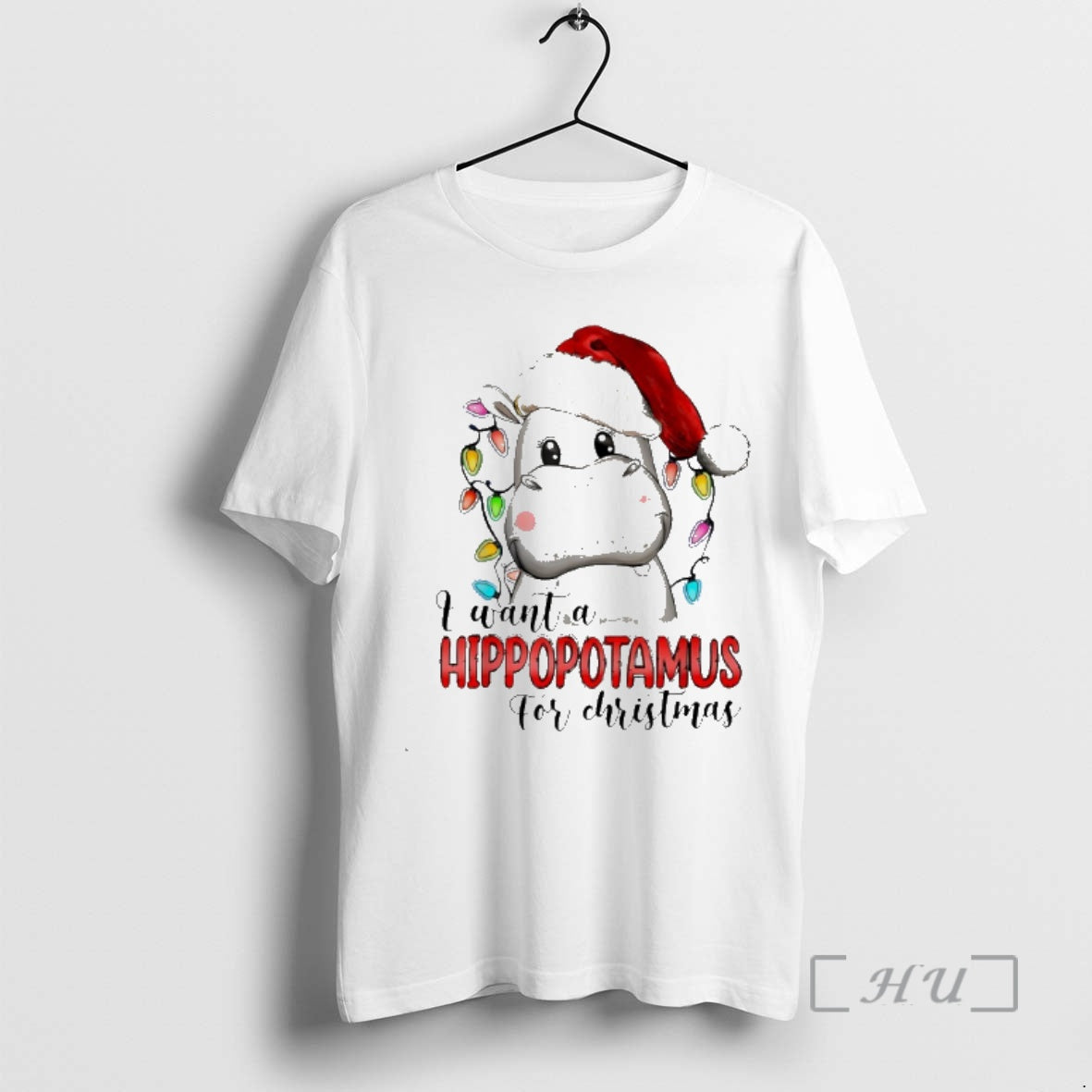 Trending I Want A Hippopotamus For Christmas Xmas Hippo Lover Shirt Hoodie Sweatshirt | PurePodTees.com