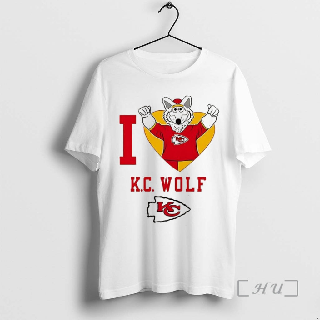 Trending I Love Kc Wolf Kansas City Chiefs Shirt Hoodie Sweatshirt | PurePodTees.com