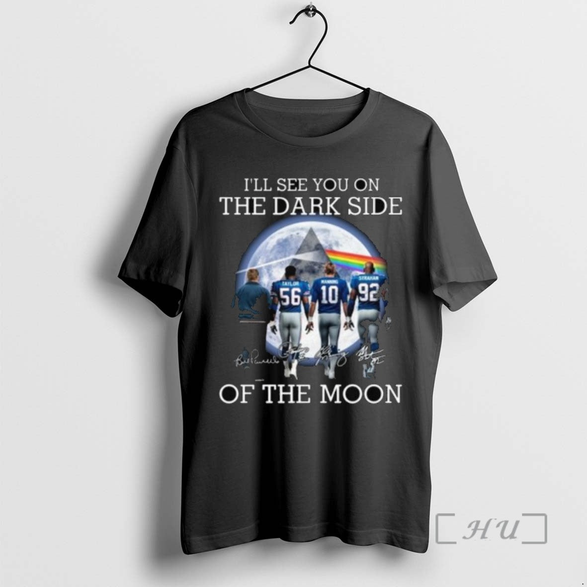 Trending Ill See You On The Dark Side Of The Moon New York Giants Legends Shirt Hoodie Sweatshirt | PurePodTees.com