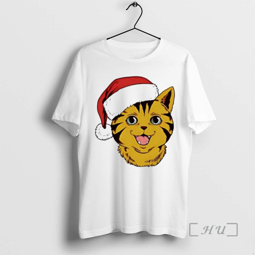 Trending Im Feline Festive Cat Hat Santa Shirt Hoodie Sweatshirt | PurePodTees.com