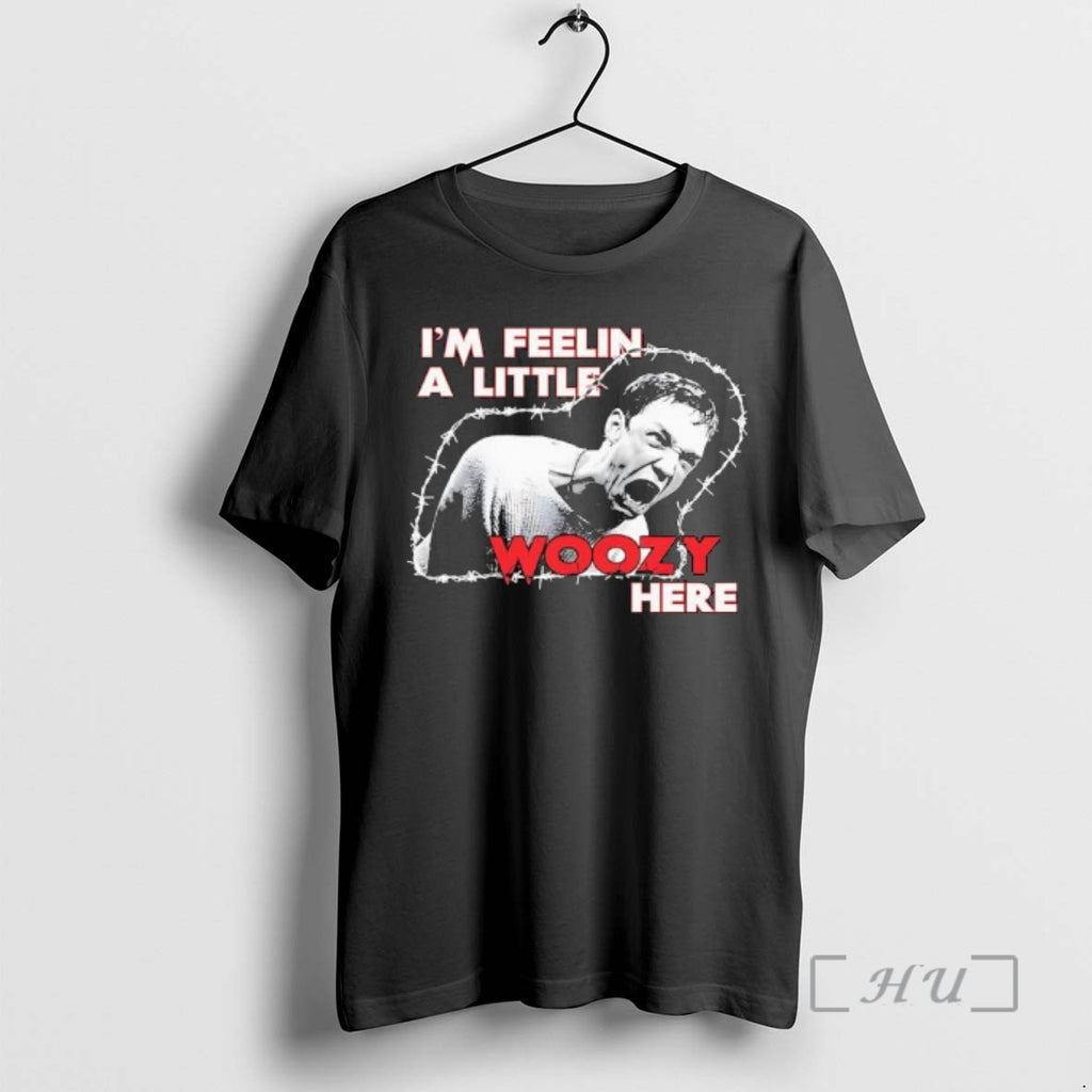 Trending Im Feelin A Little Woozy Here Stu Macher Chaos Of Scream Premium T Shirts Hoodie Sweatshirt | PurePodTees.com