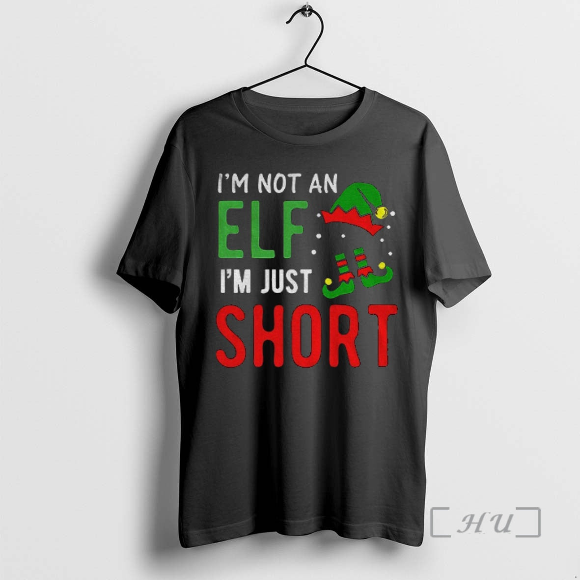 Trending Im Not An Elf Im Just Short Christmas 2025 Shirt Hoodie Sweatshirt | PurePodTees.com