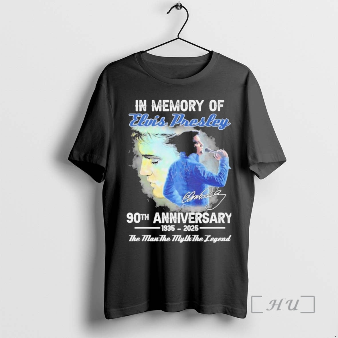 Trending In Memory Of Elvis Presley 90th Anniversary 1935_e2_80_932025 The Man The Myth The Legend Shirt Hoodie Sweatshirt