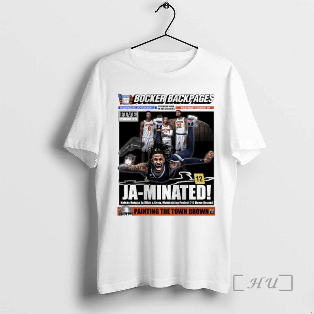 Trending Ja Morant Ja Minated Ny Knicks News Shirt Hoodie Sweatshirt | PurePodTees.com