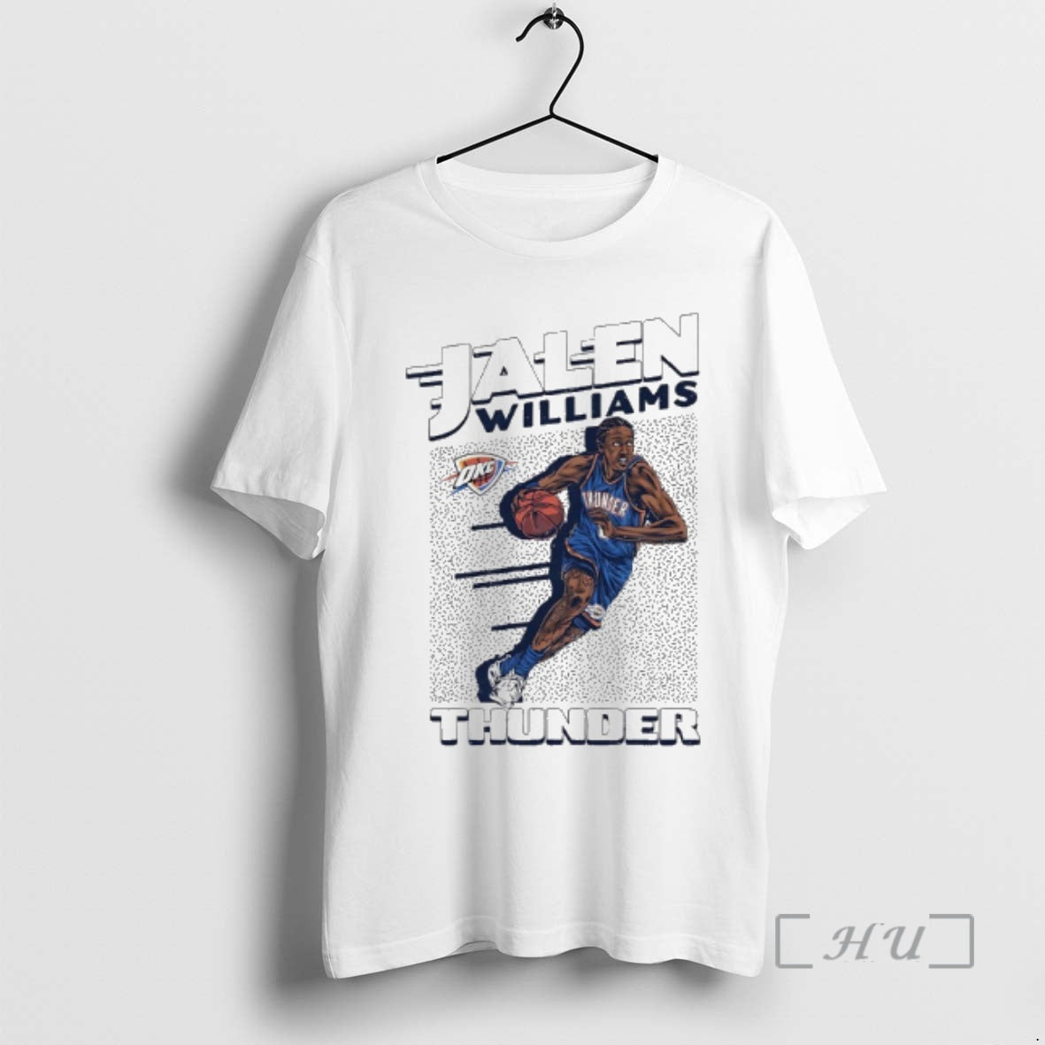 Trending Jalen Williams Oklahoma City Thunder Player Graphic Shirt Hoodie Sweatshirt | PurePodTees.com