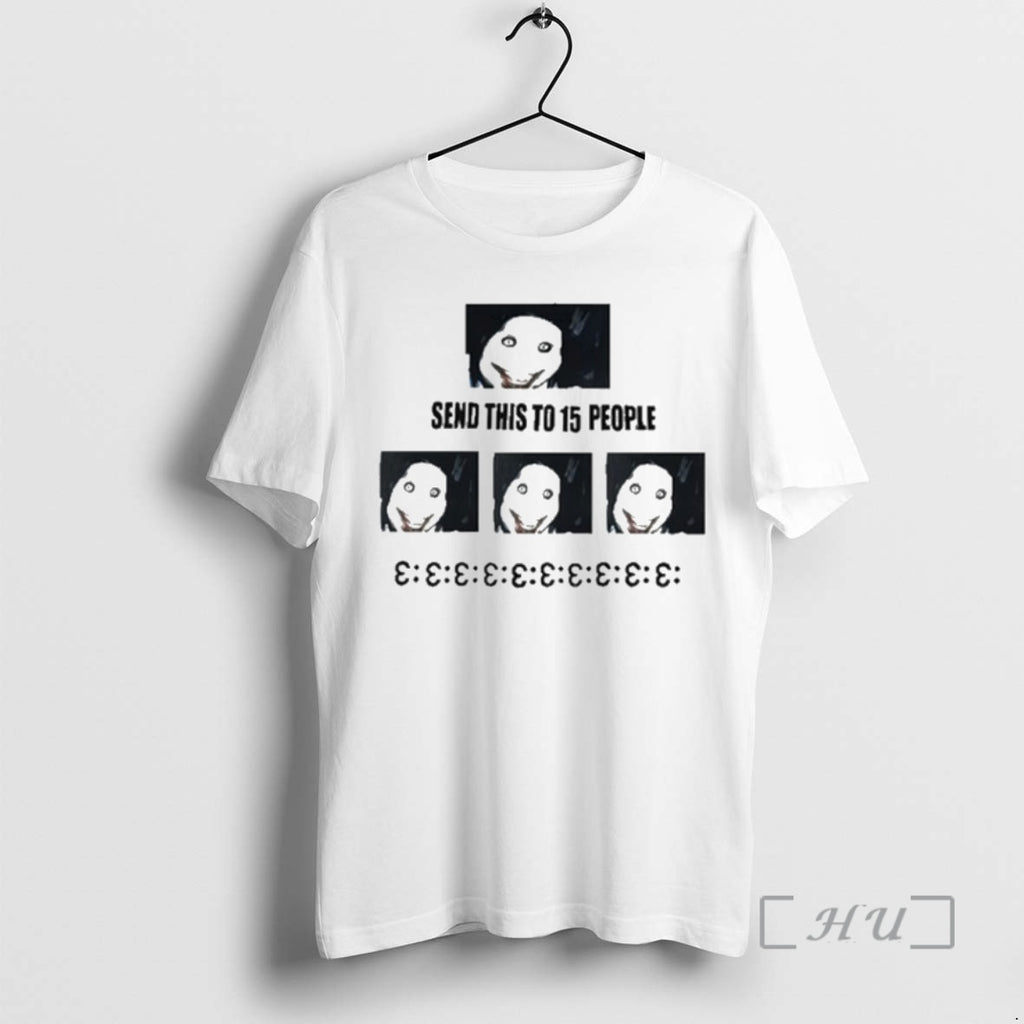 Trending Jeff The Killer Send This To 15 People Shirt Hoodie Sweatshirt | PurePodTees.com