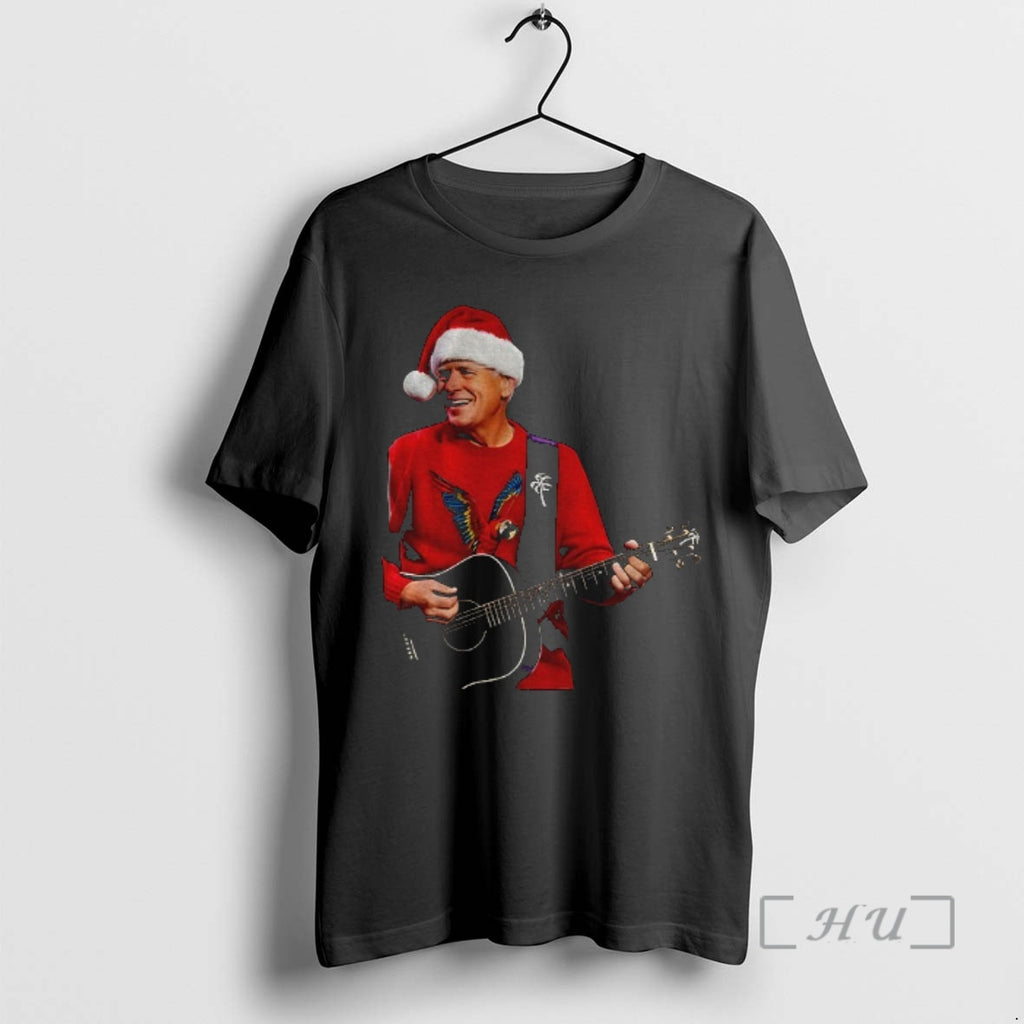 Trending Jimmy Buffett Christmas Tree Merry Christmas Shirt Hoodie Sweatshirt | PurePodTees.com