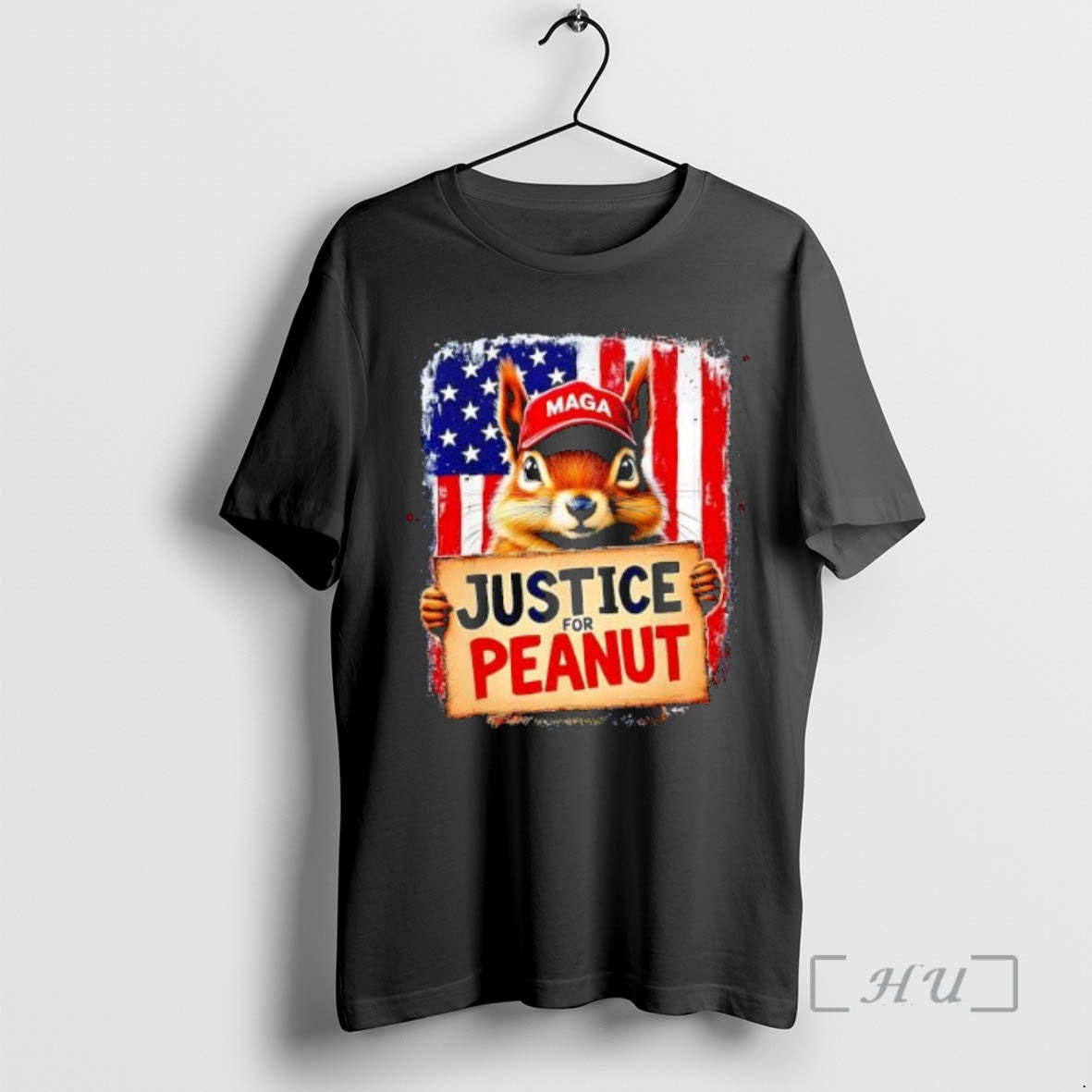 Trending Justice For Peanut The Squirrel Peanut Squirrel Maga Shirt Hoodie Sweatshirt | PurePodTees.com