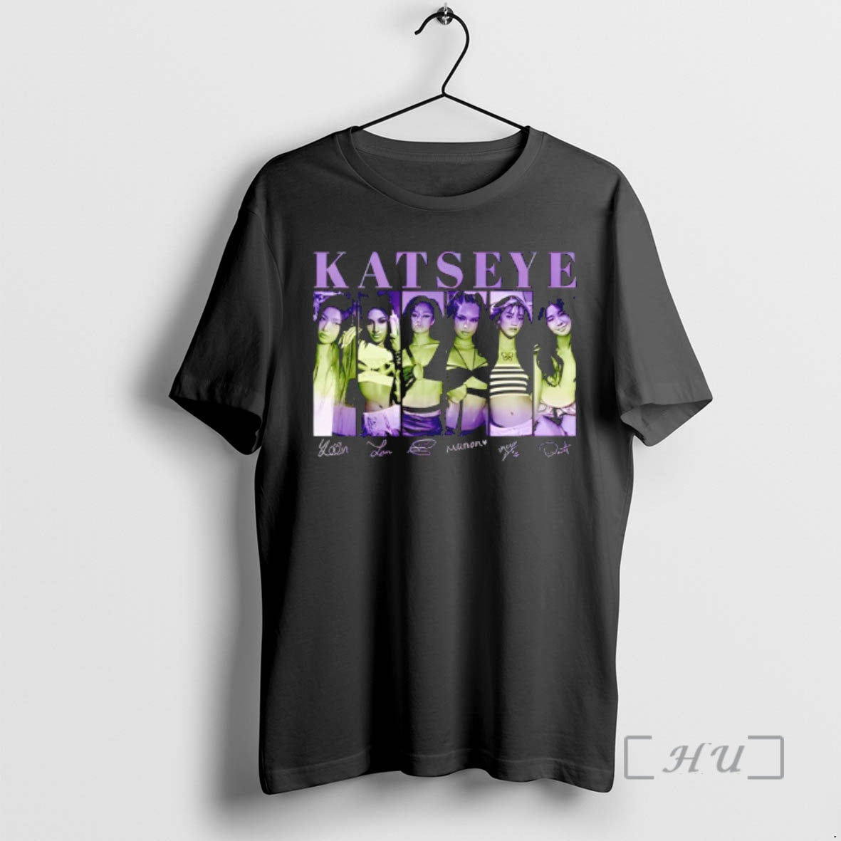 Trending Katseye Music Signature Shirt Hoodie Sweatshirt | PurePodTees.com
