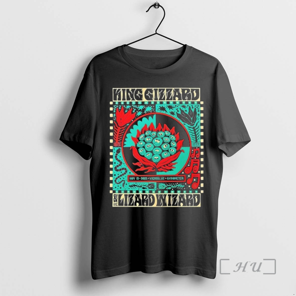 Trending King Gizzard And The Lizard Wizard Vienna Austria Event At Gasometer On November 12 Shirt Hoodie Sweatshirt
