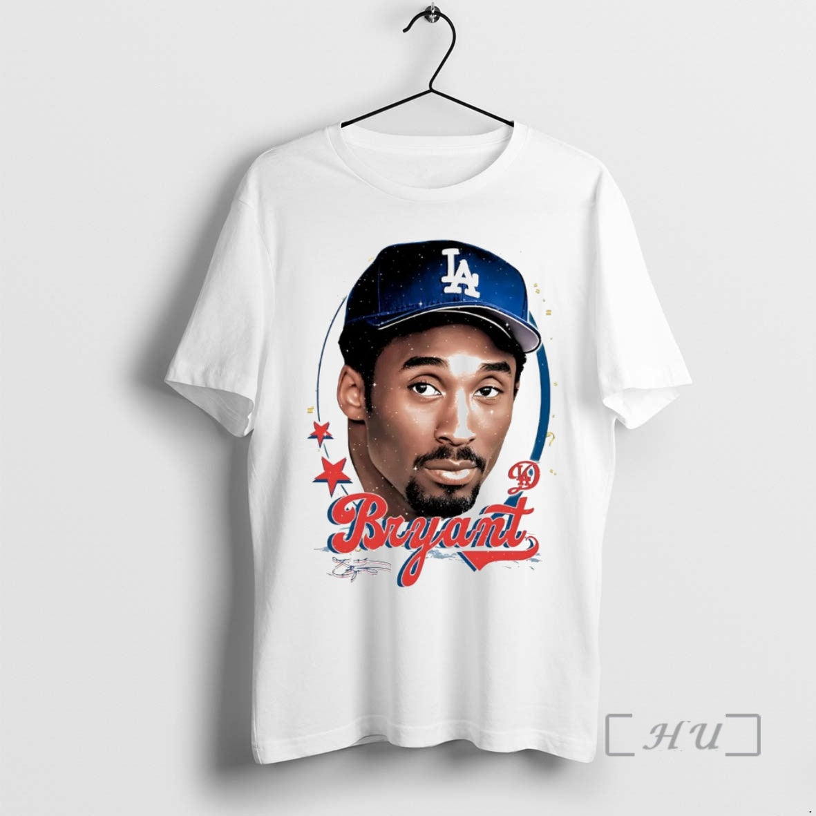 Trending Kobe Bryant Portrait Los Angeles Dodgers Shirt Hoodie Sweatshirt | PurePodTees.com
