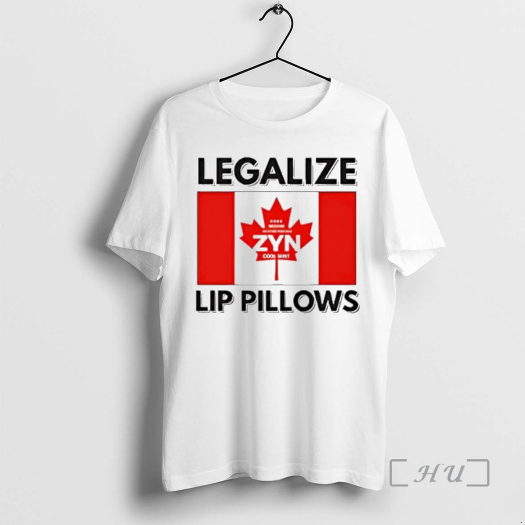 Trending Legalize Lip Pillows Zyn Canadian Flag Shirt Hoodie Sweatshirt | PurePodTees.com