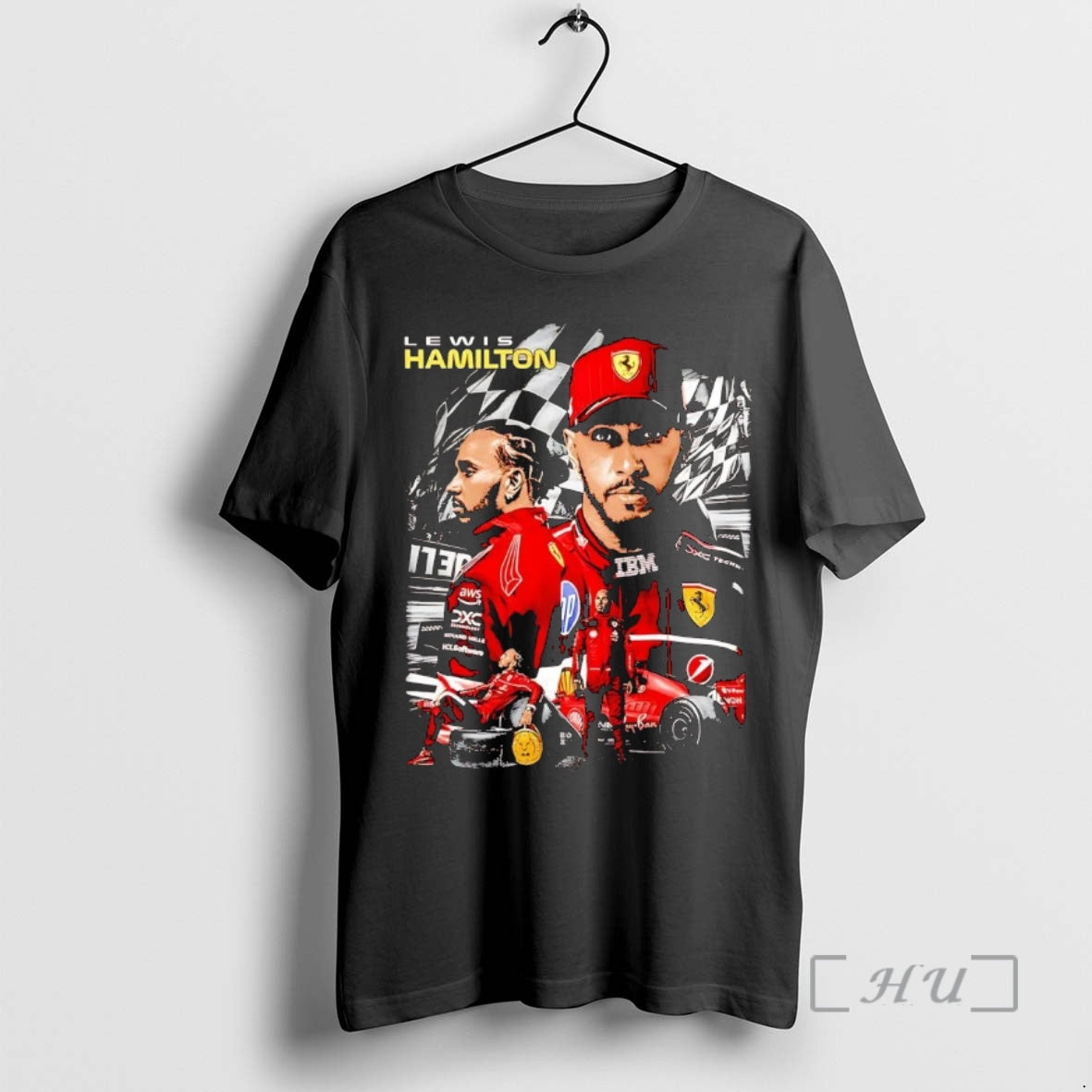 Trending Lewis Hamilton Picture Collage 2 Sided Shirt Hoodie Sweatshirt | PurePodTees.com