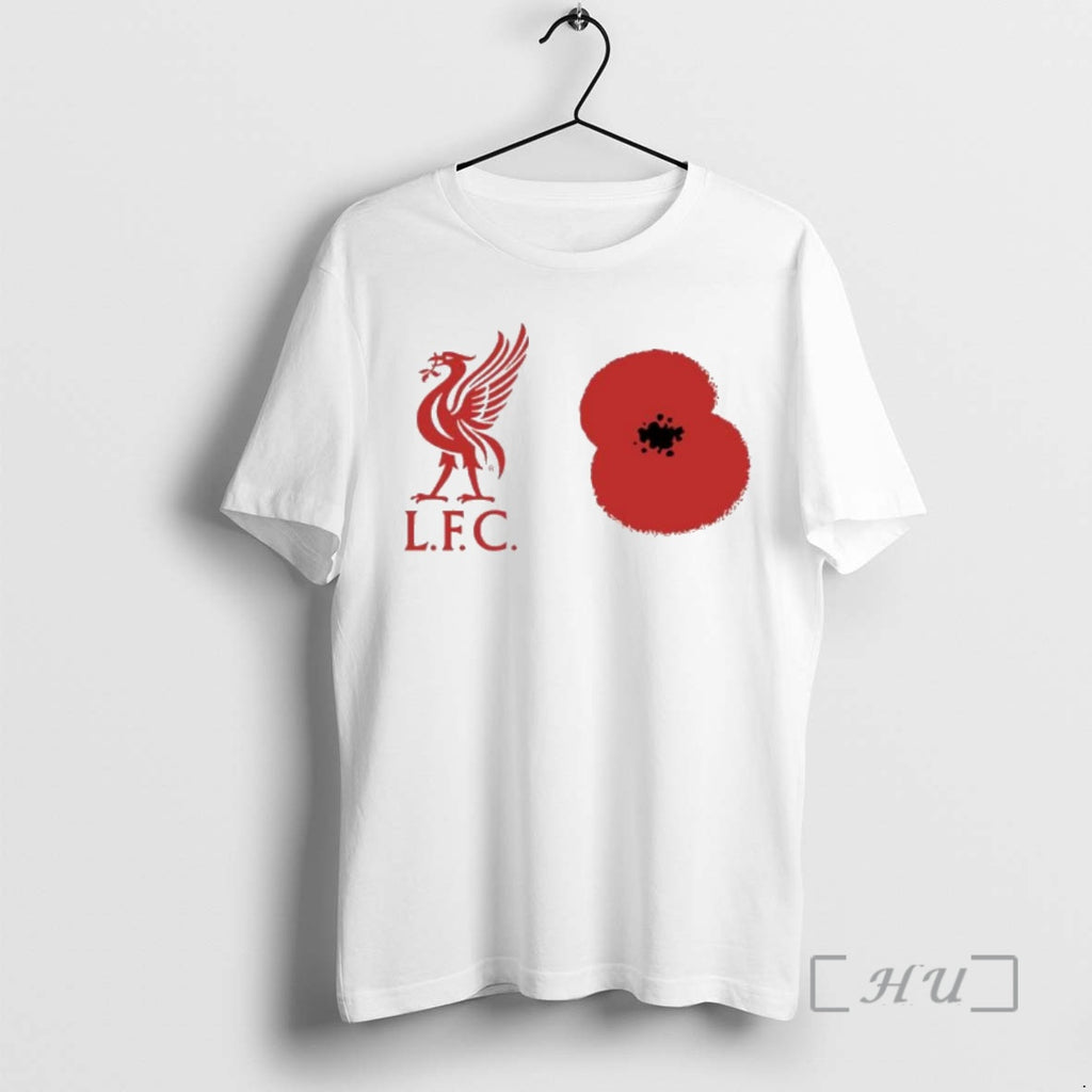 Trending Liverpool Fc Common Poppy Shirt Hoodie Sweatshirt | PurePodTees.com