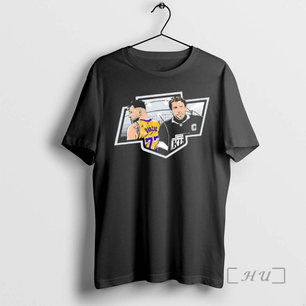 Trending Los Angeles Lakers X La Kings Collab Nhl Nba December 6th 2025 Premium Shirt Hoodie Sweatshirt | PurePodTees.com