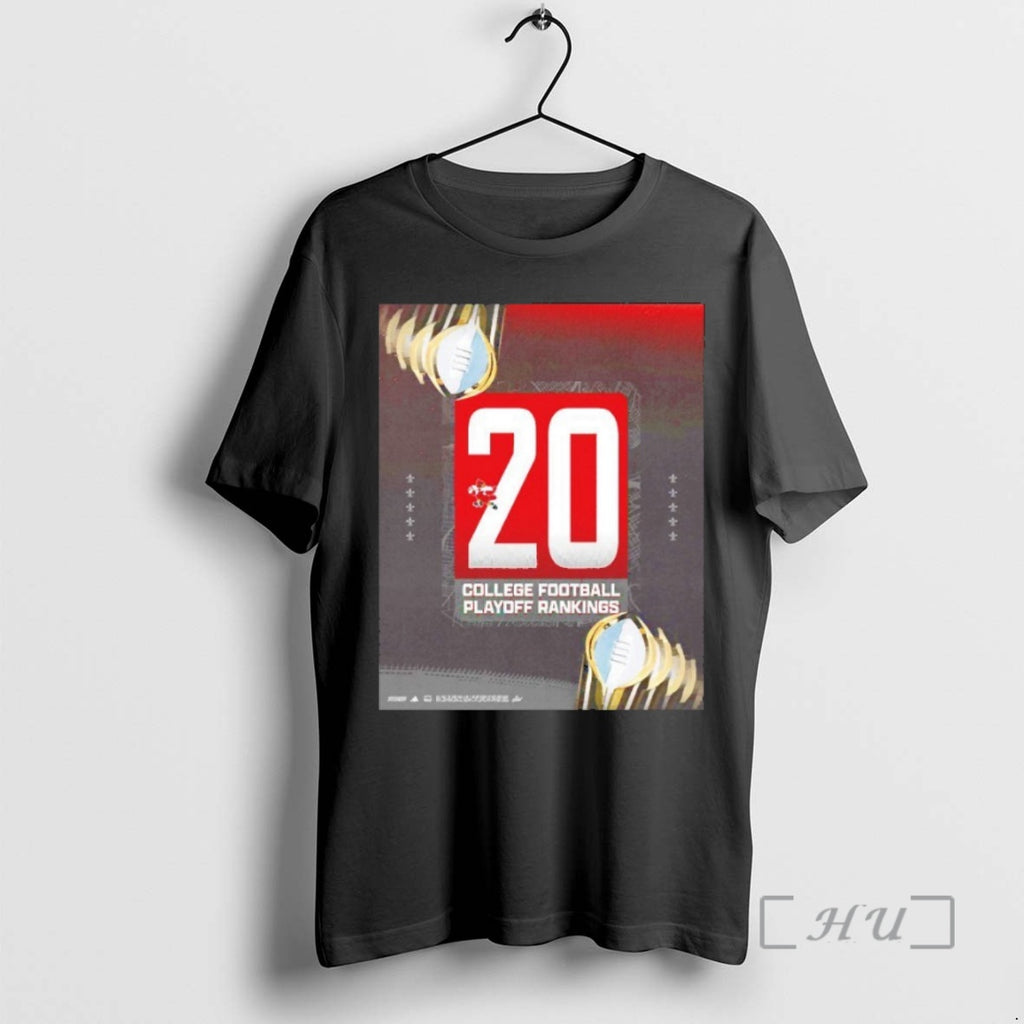 Trending Louisville Cardinals Football 20 College Football Playoff Rankings Shirt Hoodie Sweatshirt | PurePodTees.com