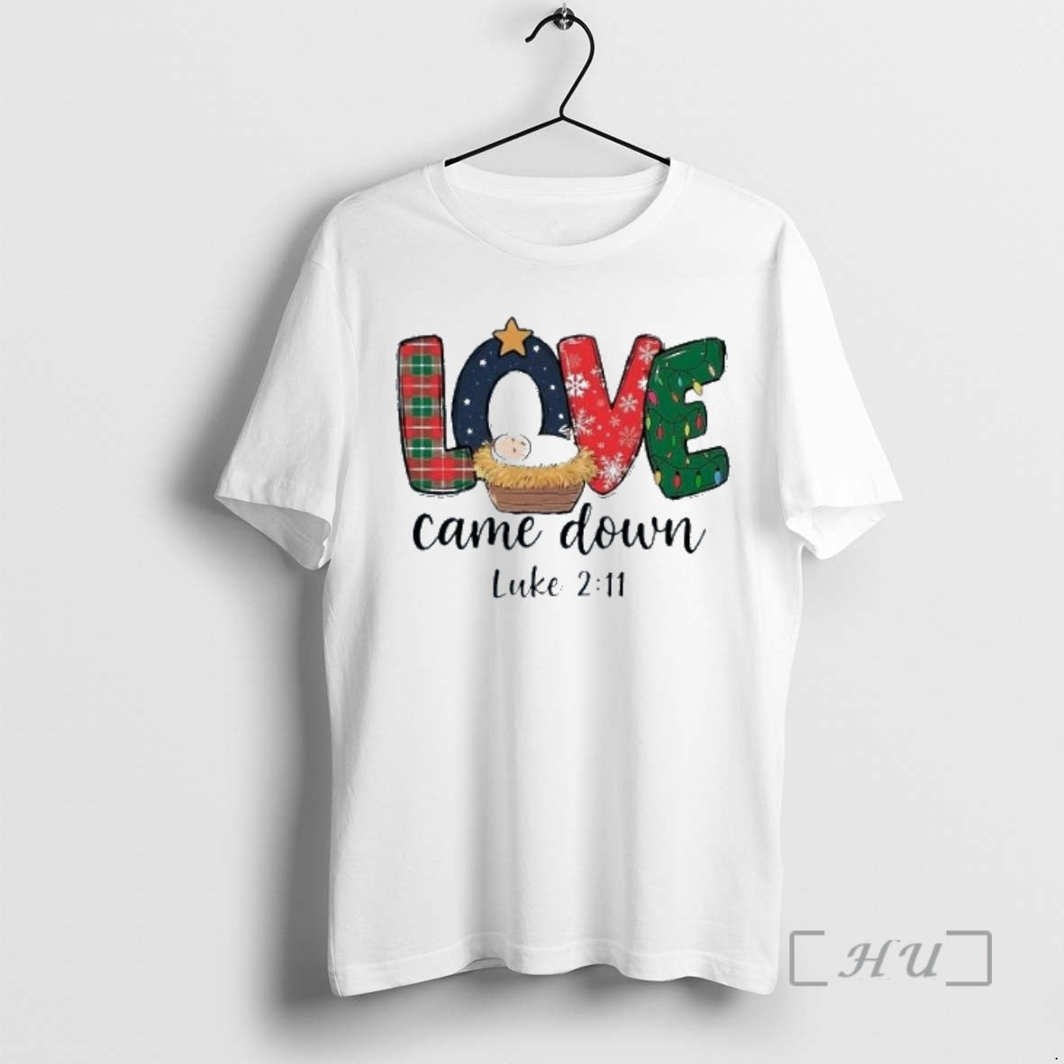 Trending Love Came Down Christmas Shirt Hoodie Sweatshirt | PurePodTees.com