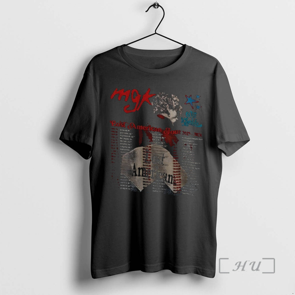 Trending Machine Gun Kelly Lost American Tour 2025 Shirt Hoodie Sweatshirt | PurePodTees.com