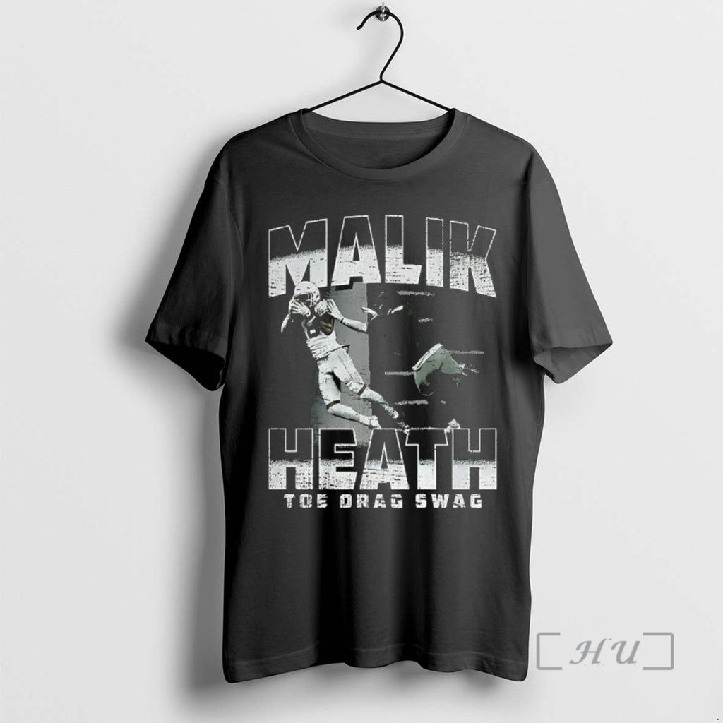 Trending Malik Heath Green Bay Packers Football Toe Drag Swag Shirt Hoodie Sweatshirt | PurePodTees.com