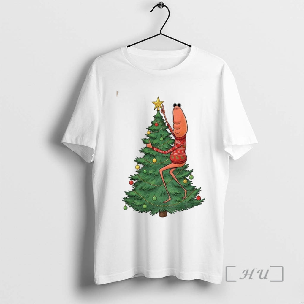 Trending Marcus The Worm Christmas Tree I Dont Like This Rock Viral Meme Premium Shirt Hoodie Sweatshirt | PurePodTees.com
