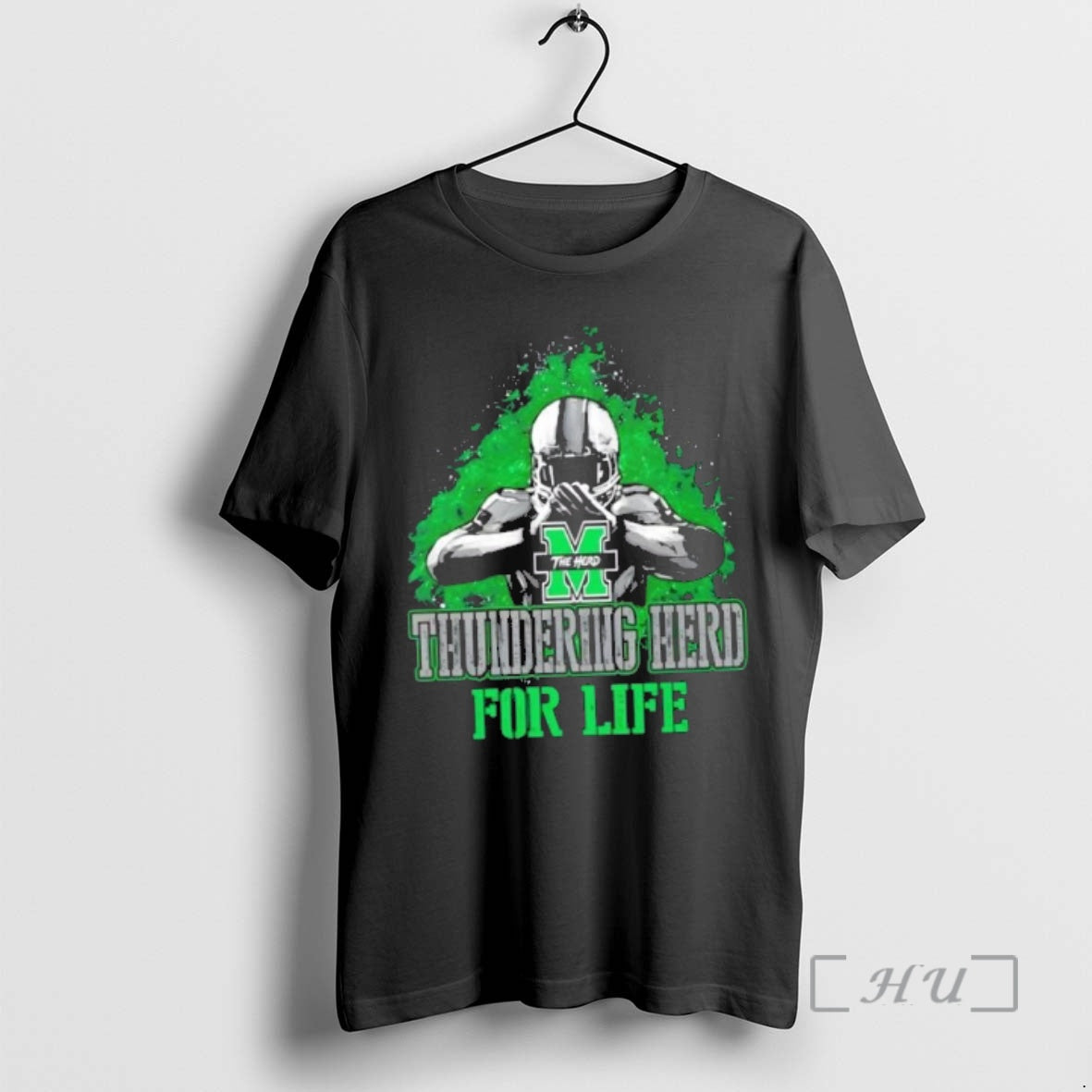 Trending Marshall Thundering Herd Football For Life Shirt Hoodie Sweatshirt | PurePodTees.com