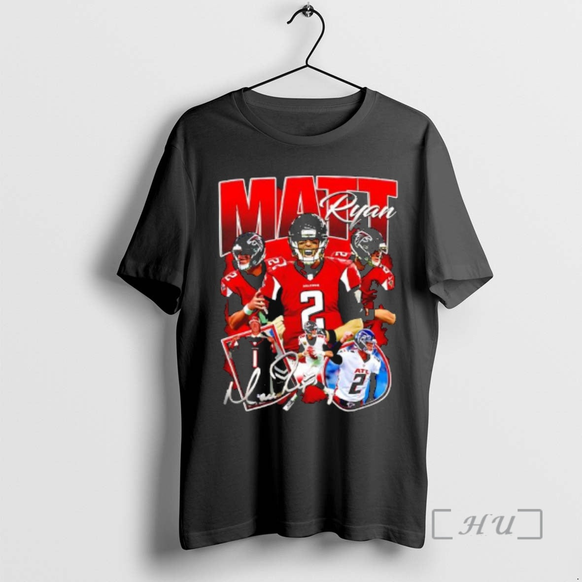 Trending Matt Ryan V1 Atlanta Deion Atlanta Falcons Quarterback Signature Shirt Hoodie Sweatshirt | PurePodTees.com