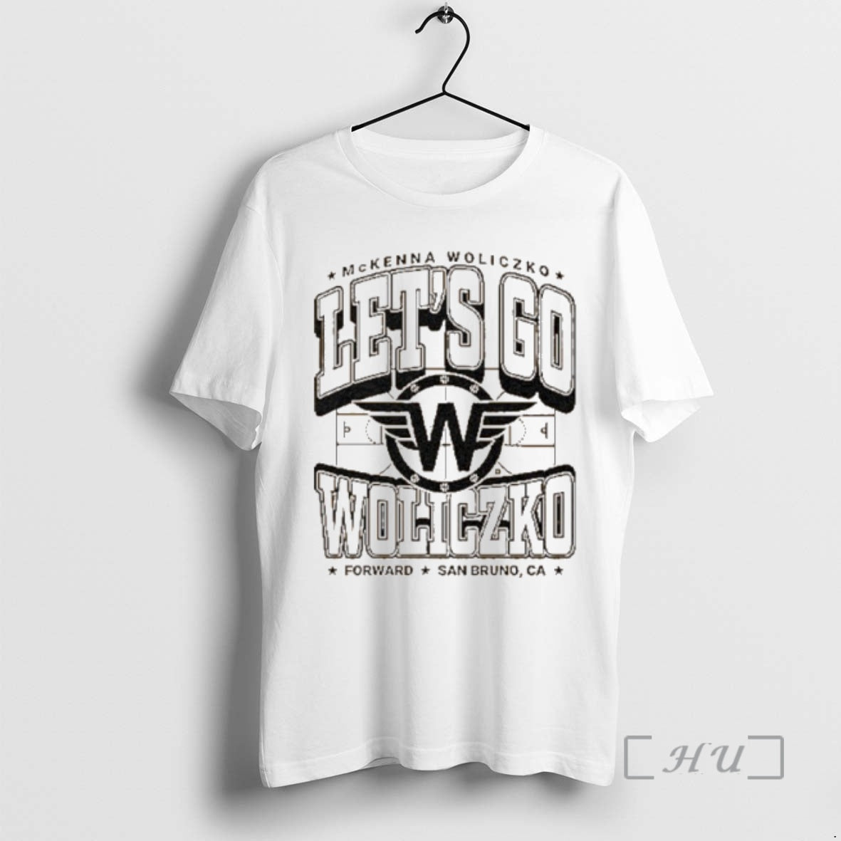 Trending Mckenna Woliczko Lets Go Woliczko Forward San Bruno Shirt Hoodie Sweatshirt | PurePodTees.com