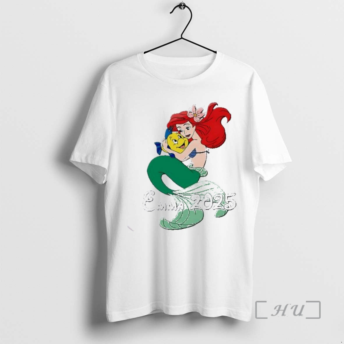 Trending Mermaid Christmas Personalised Ornaments White Shirt Hoodie Sweatshirt | PurePodTees.com