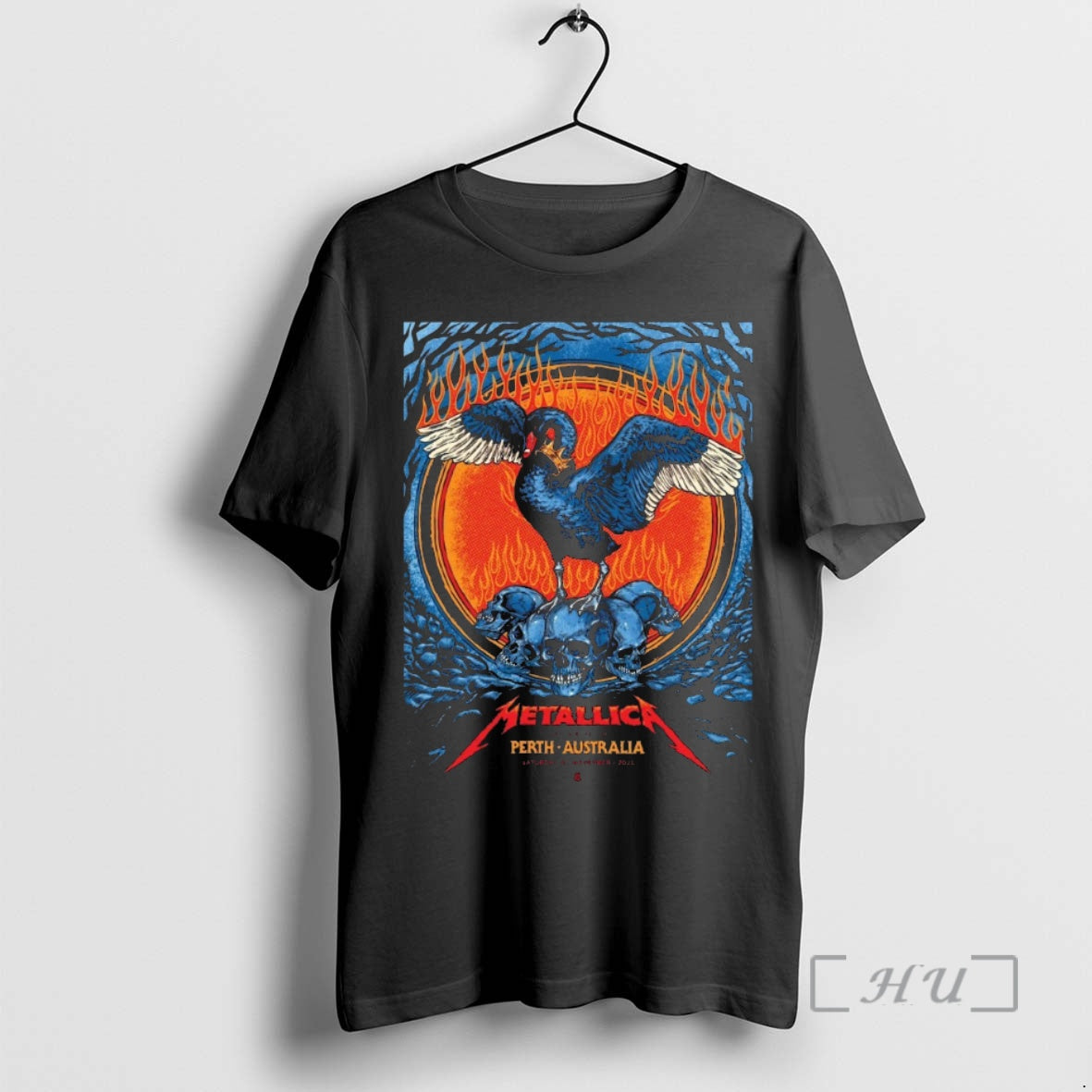 Trending Metallica M72 Perth Australia 2025 Venue At Optus Stadium On 1 November 2025 Black Shirt Hoodie Sweatshirt