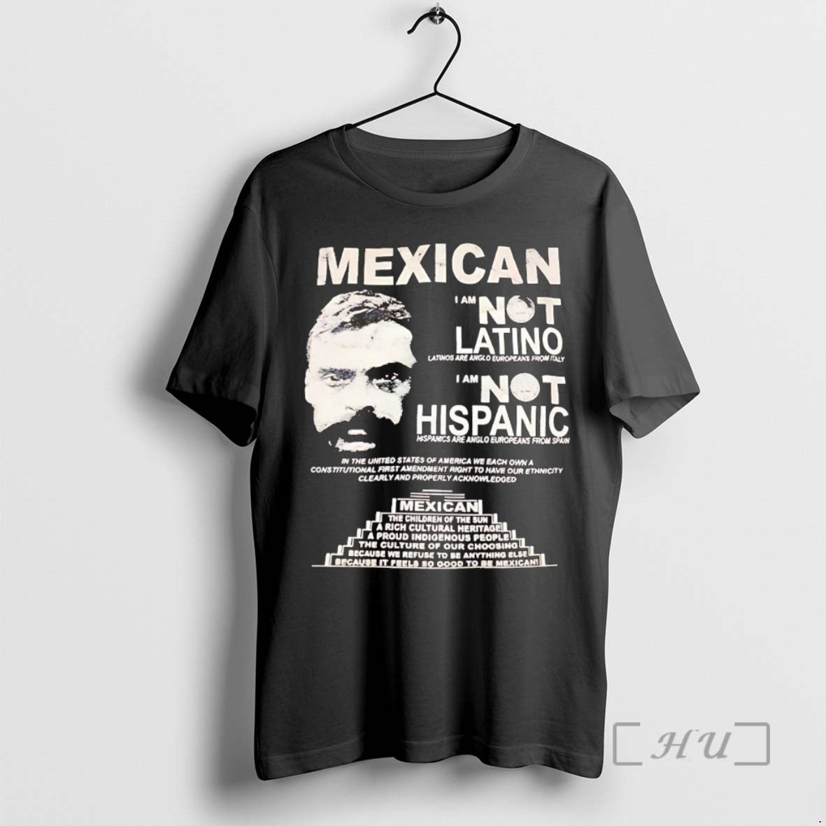 Trending Mexican I Am Not Latino I Am Not Hispanic Shirt Hoodie Sweatshirt | PurePodTees.com