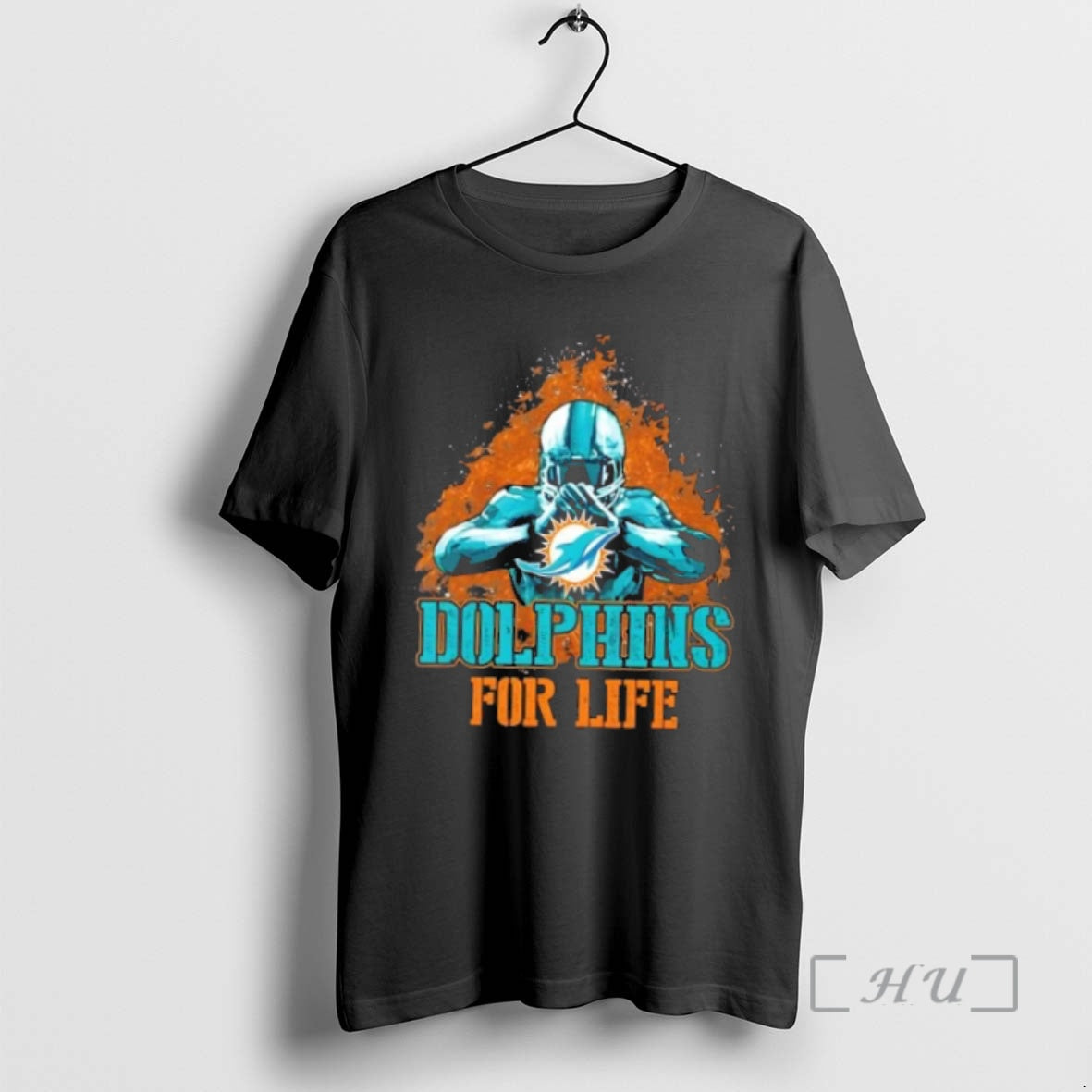 Trending Miami Dolphins Football For Life Shirt Hoodie Sweatshirt | PurePodTees.com