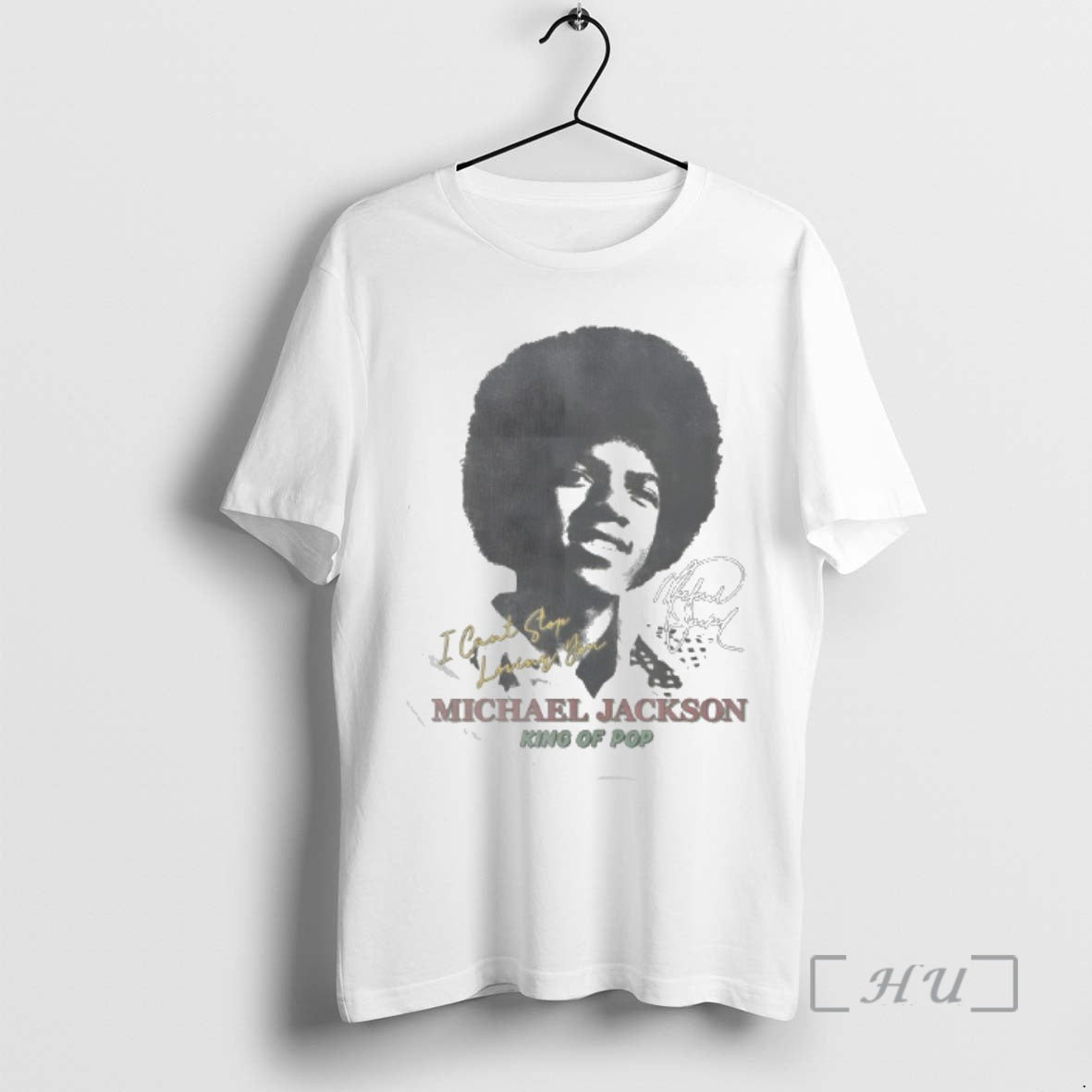 Trending Michael Jackson Afro Era Graphic Shirt Hoodie Sweatshirt | PurePodTees.com