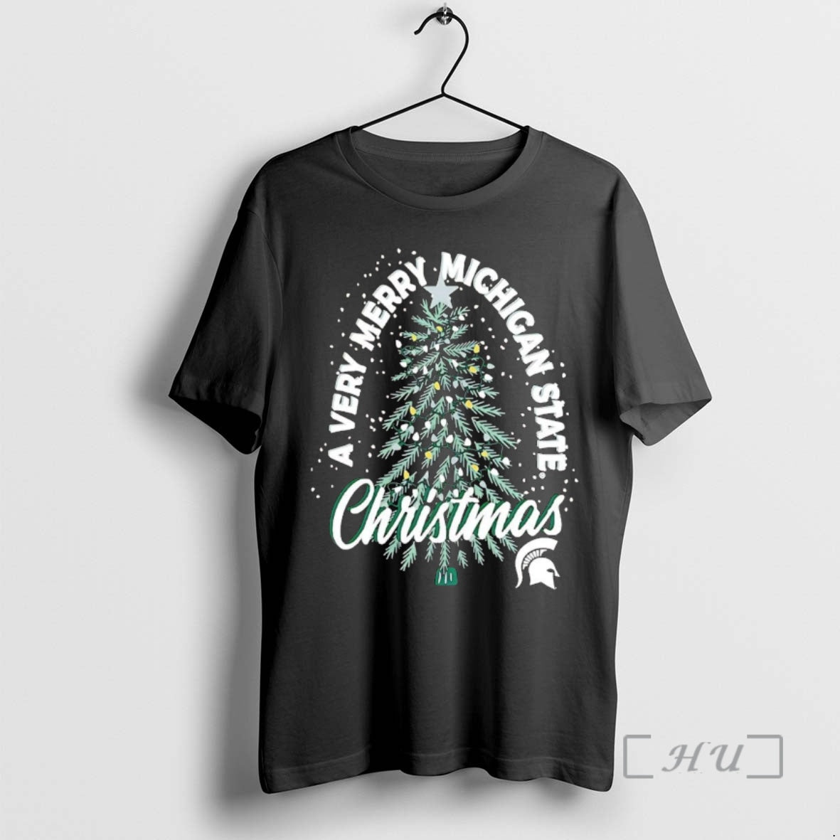 Trending Michigan State Spartans A Very Merry Michigan State Christmas Shirt Hoodie Sweatshirt | PurePodTees.com