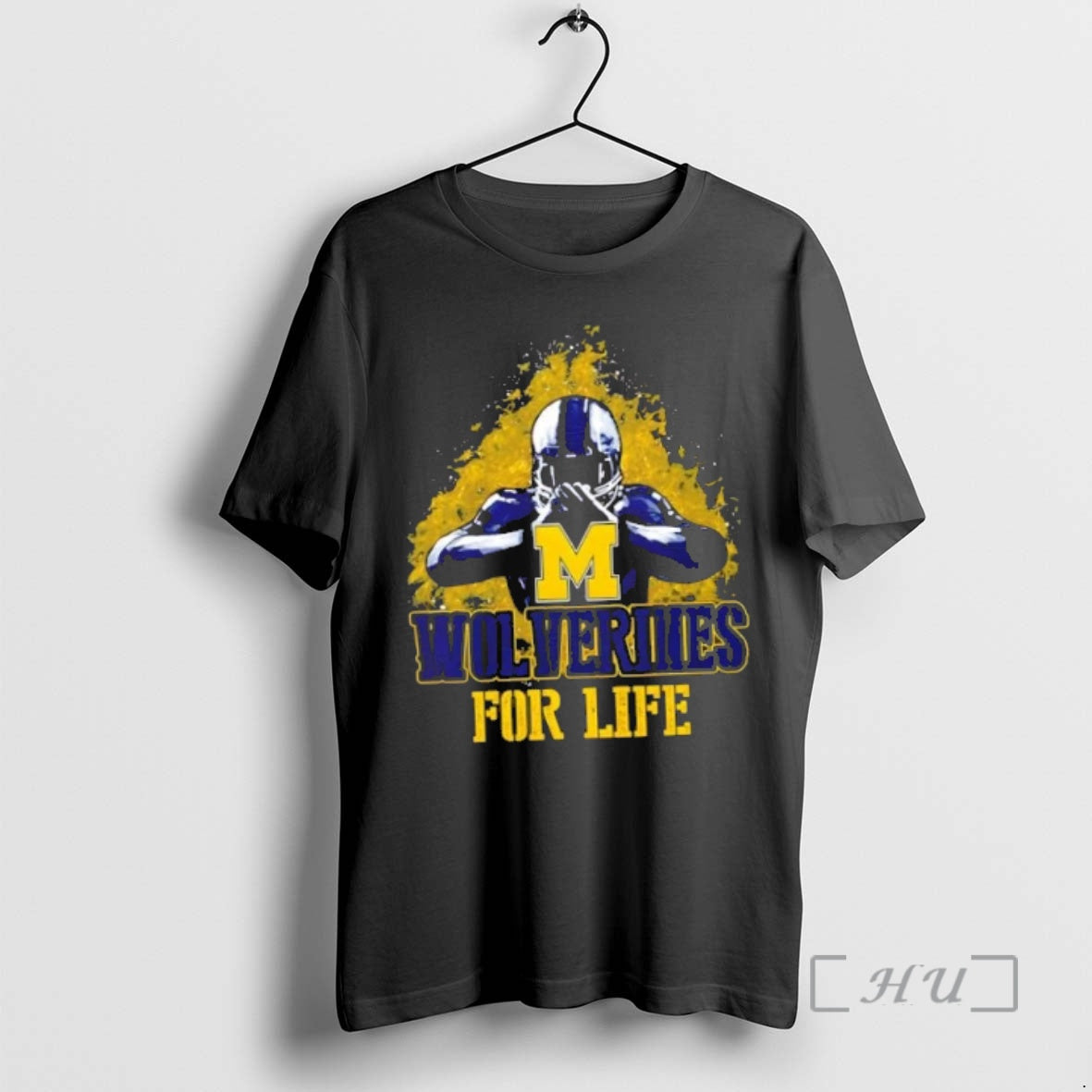 Trending Michigan Wolverines Football For Life Shirt Hoodie Sweatshirt | PurePodTees.com