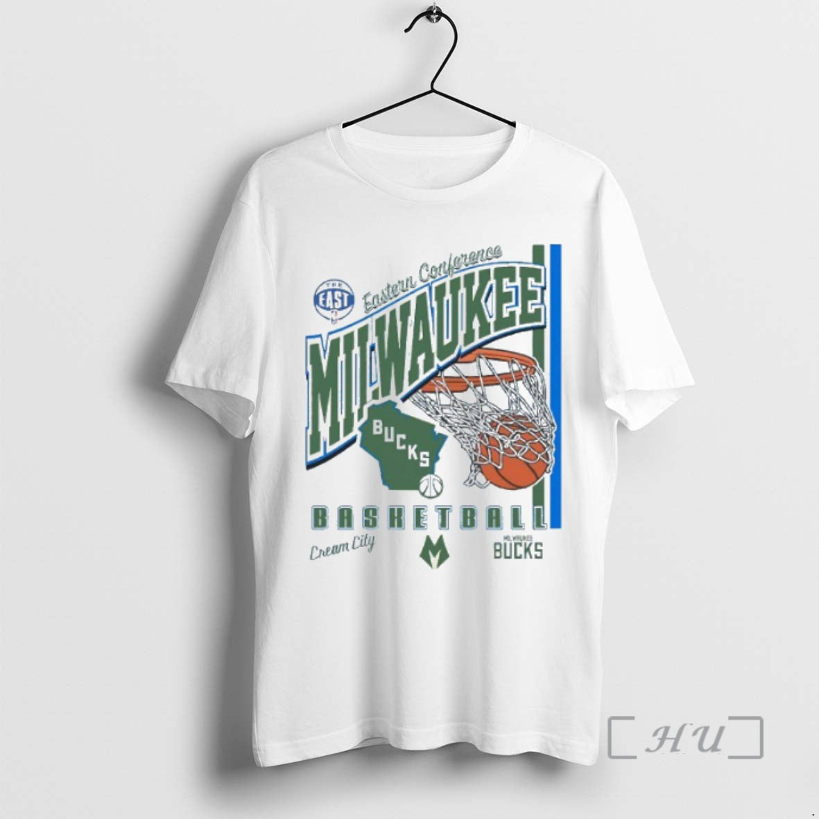 Trending Milwaukee Bucks Basketball Eastern Conference Nba Shirt Hoodie Sweatshirt | PurePodTees.com