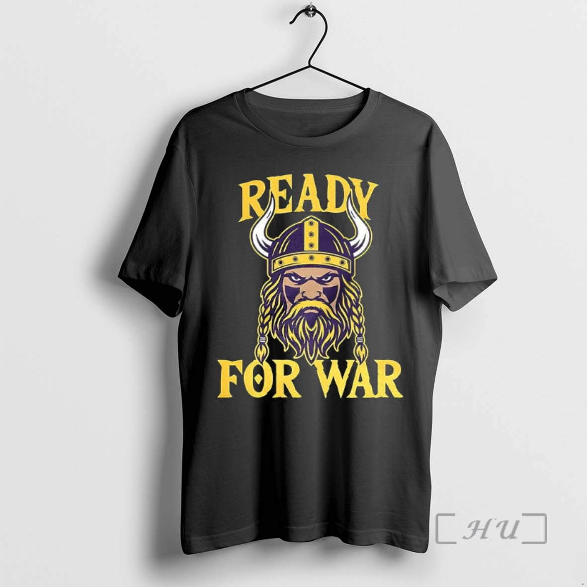 Trending Minnesota Vikings Football Ready For War Head Mascot Shirt Hoodie Sweatshirt | PurePodTees.com