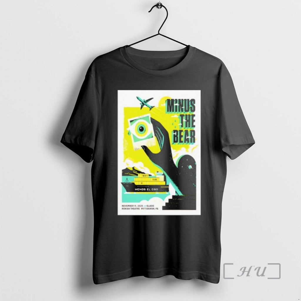Trending Minus The Bear Concert Pittsburgh Pa Nov 11 2025 Shirt Hoodie Sweatshirt | PurePodTees.com