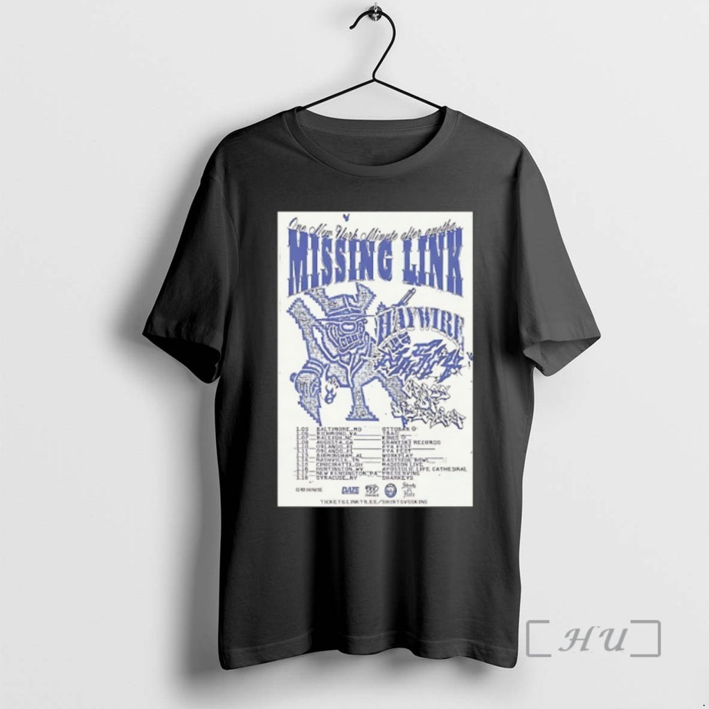 Trending Missing Link January Tour 2026 Shirt Hoodie Sweatshirt | PurePodTees.com