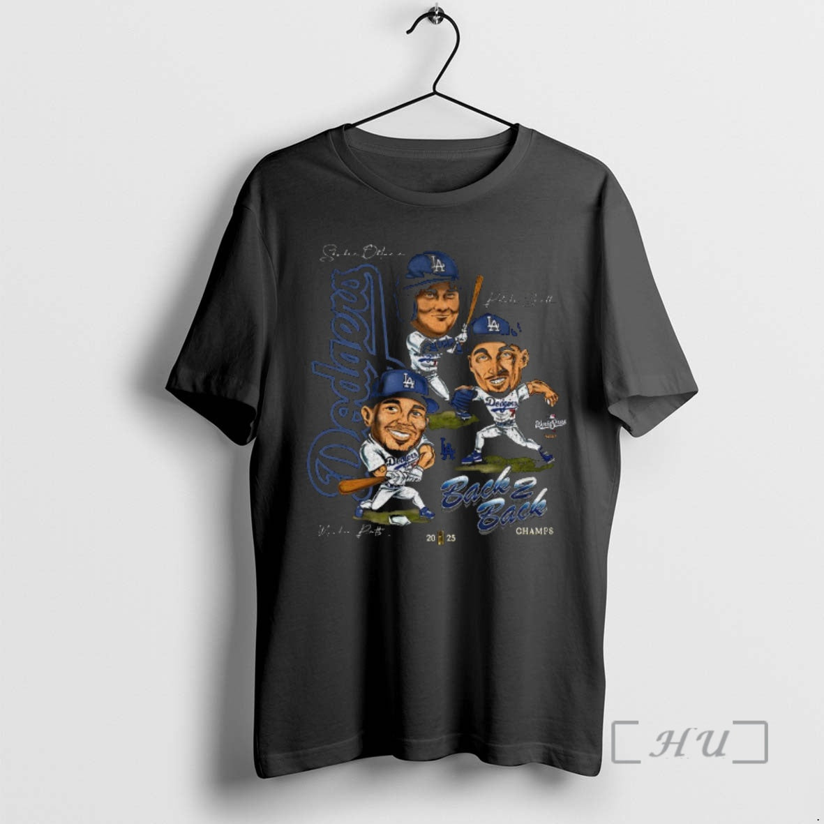 Trending Mookie Betts Blake Snell And Shohei Ohtani Cartoon Los Angeles Dodgers Back 2 Back Shirt Hoodie Sweatshirt