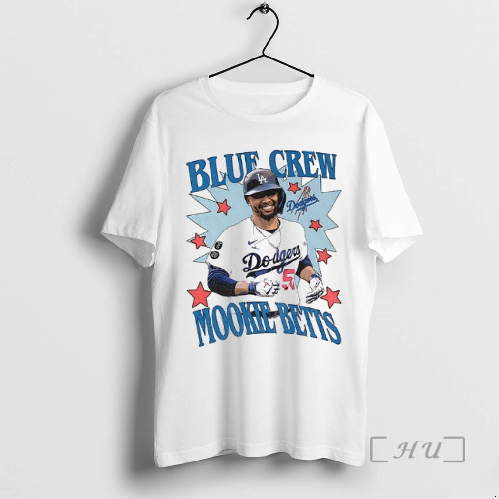 Trending Mookie Betts Blue Crew Los Angeles Dodgers Baseball Players World Series 2025 Premium Shirt Hoodie Sweatshirt
